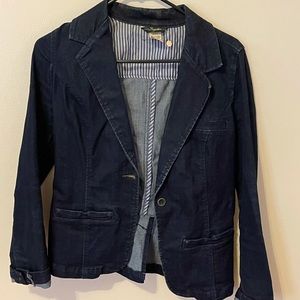 💠 DARK DENIM BLAZER